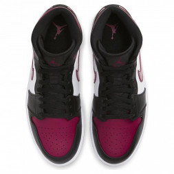 Nike Air Jordan 1 Mid Bred Toe
