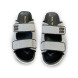 Женские шлепанцы Miu Miu Flip-flops Textile Grey