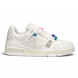 Женские кроссовки Louis Vuitton Trainer Maxi Skateboard Shoes Low-Top White