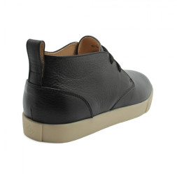 Loro Piana Freetime Lace Up Sneakers Black Leather