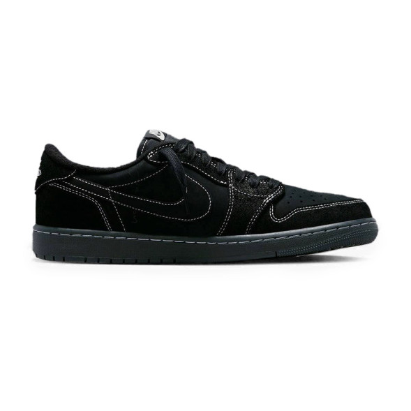Унисекс кроссовки Nike Air Jordan 1 Low Travis Scott Black Phantom