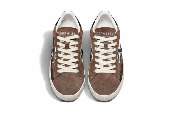 Женские кеды Premiata Outdoor Skateboard Brown 