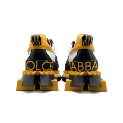Женские кроссовки Dolce &amp; Gabbana Super King Yellow