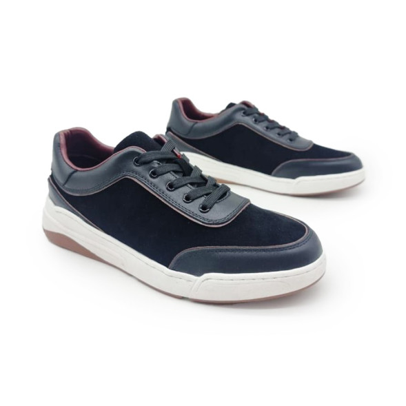 Унисекс кроссовки Loro Piana Newport Walk Suede Black