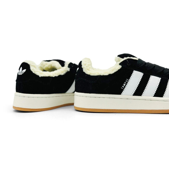 Женские зимние кроссовки Adidas Campus 00s Winter Black Women