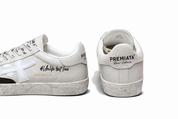 Женские кеды Premiata Outdoor Skateboard White