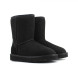 Женские непромокаемые короткие угги Classic Short Black II