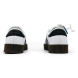 Женские кеды Adidas Originals Samba Leather White/Black