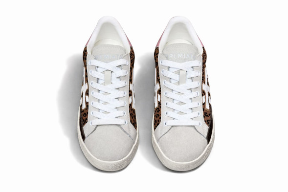 Женские кеды Premiata Outdoor Skateboard Cheetah