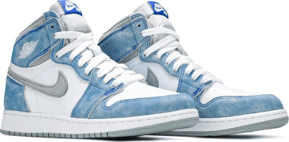 Женские кроссовки Nike Air Jordan 1 Retro High OG GS 'Hyper Royal'