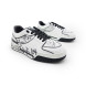 Унисекс кроссовки Dolce &amp; Gabbana White Black Graphiti