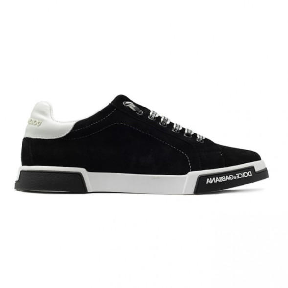 Мужские кеды Dolce &amp; Gabbana Portofino Black/White