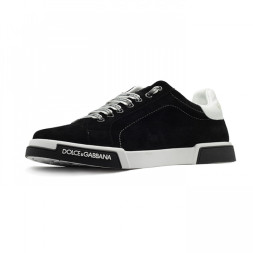 Мужские кеды Dolce &amp; Gabbana Portofino Black/White