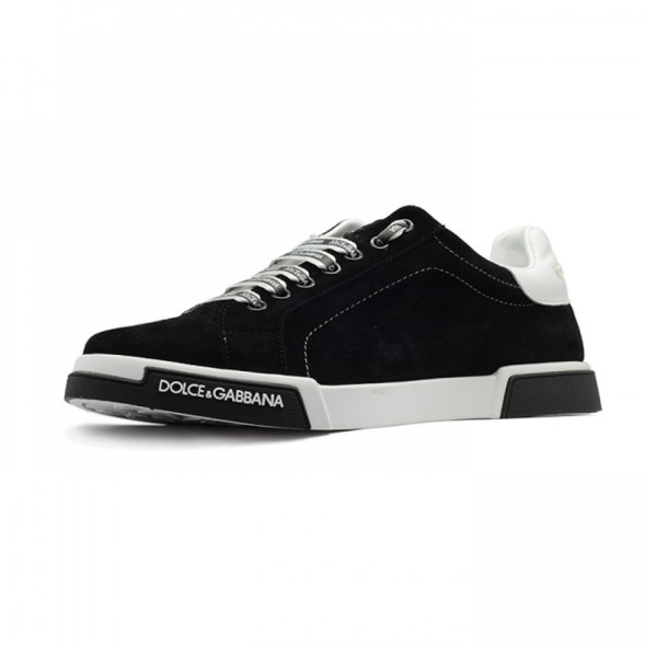 Мужские кеды Dolce &amp; Gabbana Portofino Black/White