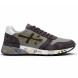 Унисекс кроссовки Premiata 483 Textile/Suede Olive/Brown
