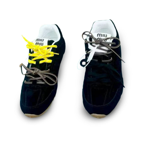 Женские кроссовки Miu Miu x New Balance 530 Suede Black
