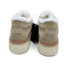 Женские зимние кроссовки на платформе Prada Platform Suede Winter Sand