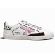 Женские кеды Premiata Outdoor Skateboard White/Pink