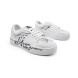Унисекс кроссовки Dolce &amp; Gabbana White Graphiti