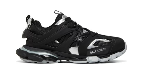 Мужские кроссовки Balenciaga Track Sneaker Black Silver