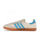 Унисекс кроссовки Adidas Samba OG Sporty Rich Beige Blue