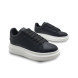 Женские кроссовки Alexander McQueen Raised-sole Black