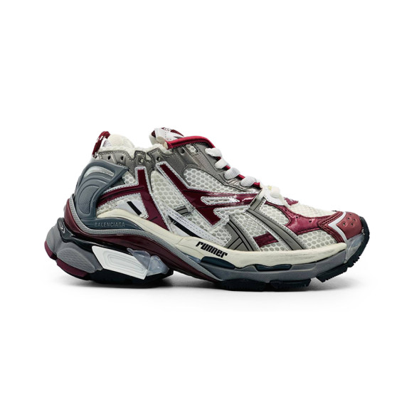 Унисекс кроссовки Balenciaga Runner Grey/Red