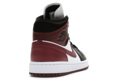 Nike Air Jordan 1 Mid SE Black Dark Beetroot