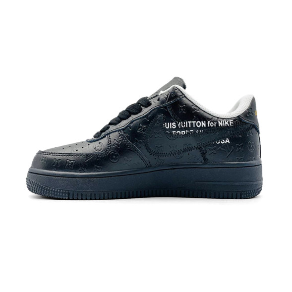 Унисекс кроссовки Nike Air Force 1 Sotheby’s Auction Results x Louis Vuitton Black