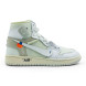 Унисекс кроссовки Nike Air Jordan 1 Mid Off Unisex White