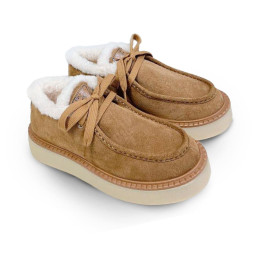 Prada Chukka Chestnut