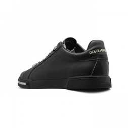 Мужские кеды Dolce &amp; Gabbana Portofino Leather Black