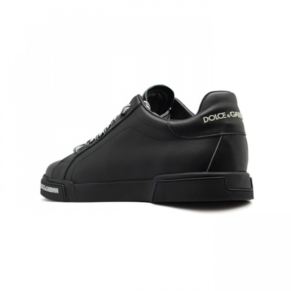Мужские кеды Dolce &amp; Gabbana Portofino Leather Black