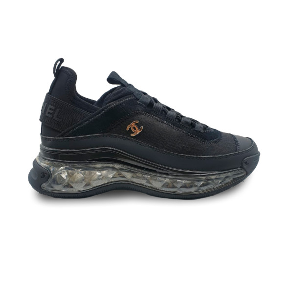 Женские кроссовки Chanel Tenis Black