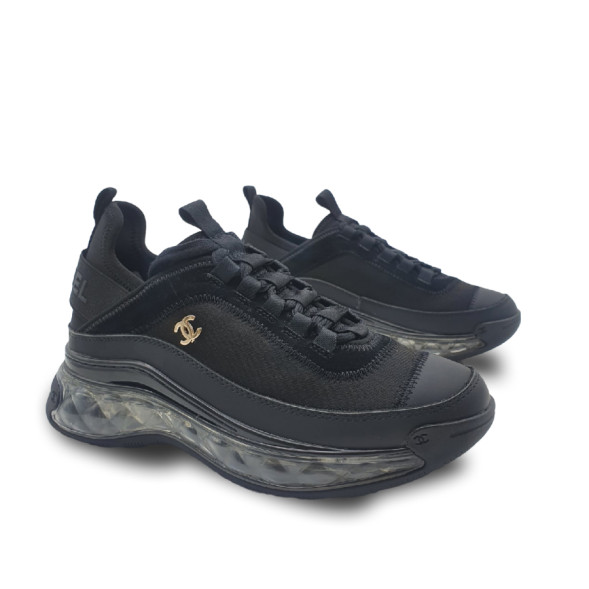Женские кроссовки Chanel Tenis Black