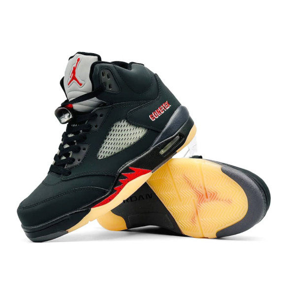 Мужские кроссовки Nike Air Jordan 5 Retro Gore-Tex Off-Noir Dark Green