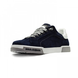 Мужские кеды Dolce &amp; Gabbana Portofino Navy/White