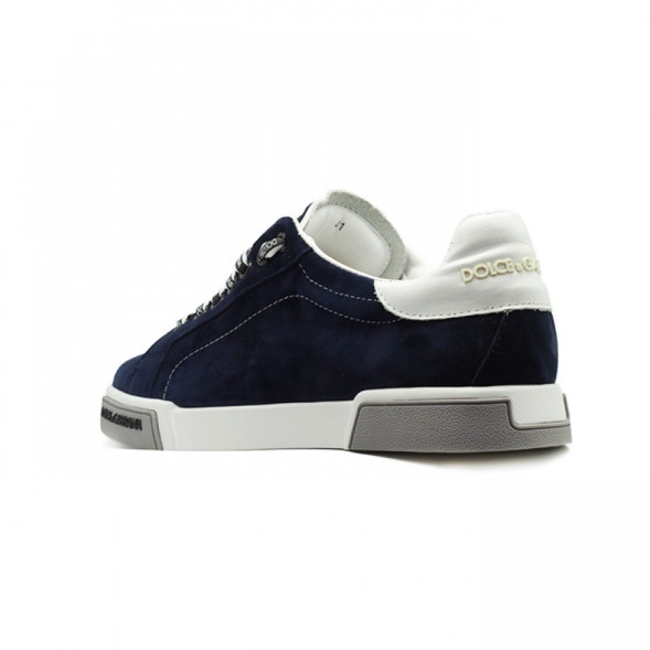 Мужские кеды Dolce &amp; Gabbana Portofino Navy/White