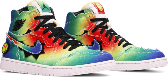 Унисекс кроссовки Nike J. Balvin x Air Jordan 1 Retro OG High 'Colores Y Vibras'