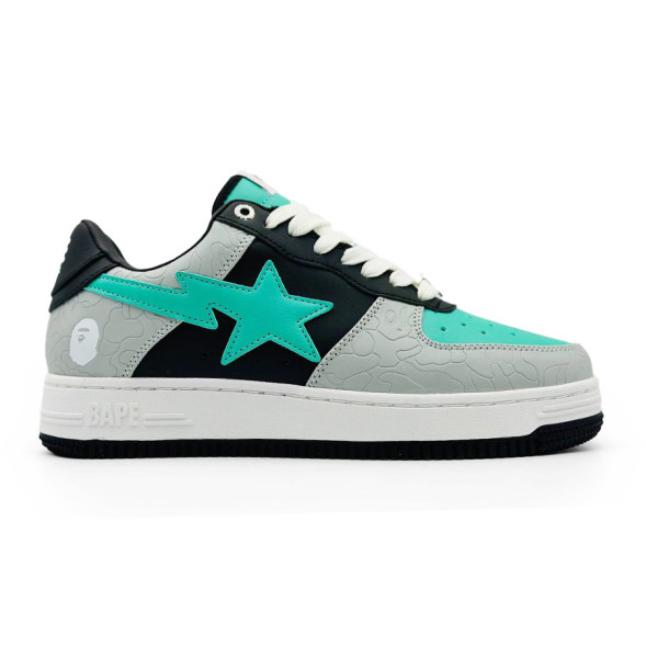 Мужские кроссовки Bathing Apg Bape Sta Man Grey Black Green