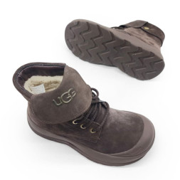 Ugg Cute Design Series Short Martin Boot Women's Chocolate