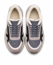 Brunello Cucinelli Suede Snikers Beige/Grey