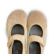Женские балетки The Row Ballet Suede Light Beige