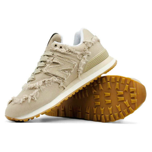 Женские кроссовки Miu Miu x New Balance 574 Beige