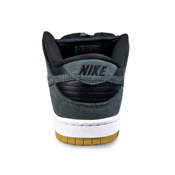 Мужские кроссовки Nike SB Dunk Low Dark Man Grey Black Gum