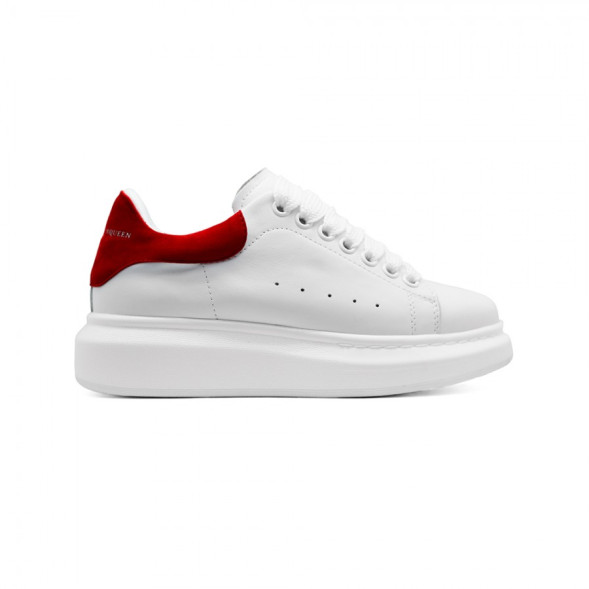 Женские кроссовки Alexander McQueen Luxe Red Suede