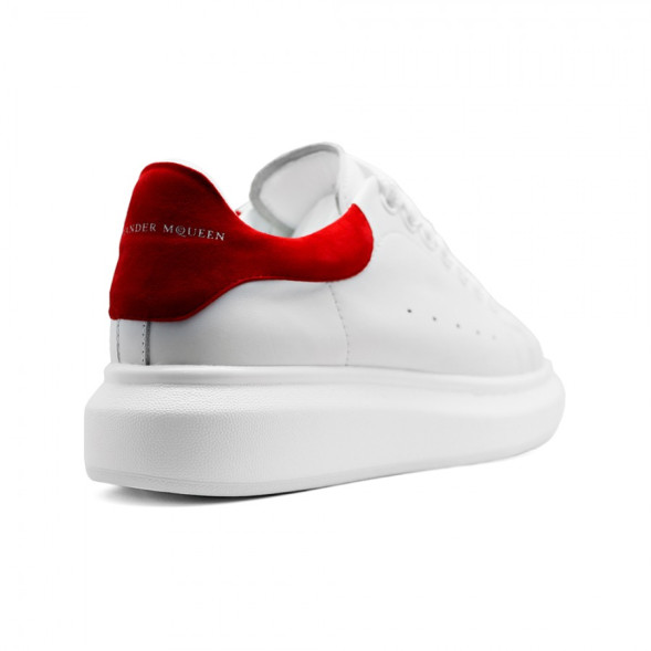 Женские кроссовки Alexander McQueen Luxe Red Suede