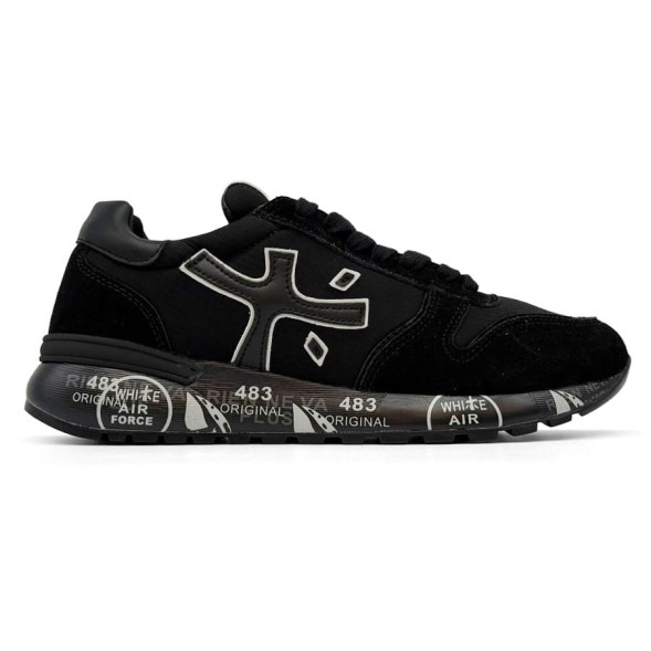 Мужские кроссовки Premiata 483 Suede Black