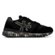 Мужские кроссовки Premiata 483 Suede Black