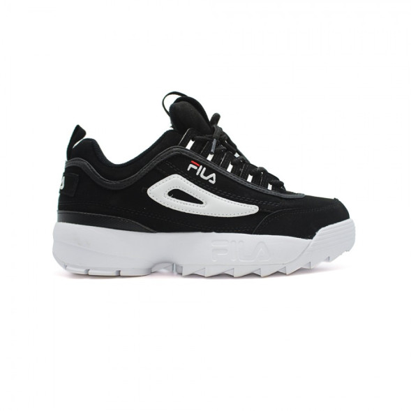 Женские кроссовки FILA Disruptor 2 Black-White 2.0 